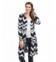 WSK1480 Womens Sleeve Cardigan Chev_White