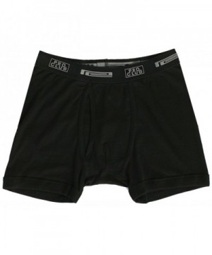 Men's 2-Pack Comfort Soft Cotton Boxer Brief - Black/Heather Gray ...