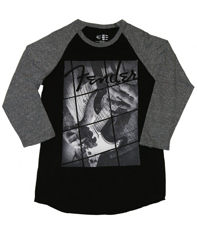 Fender Squares Raglan Tee L