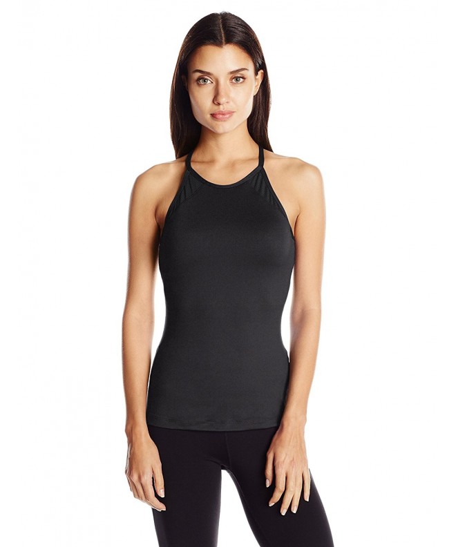 Manduka Womens Halter Camisole Black