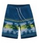 ALiberSoul Quick Drying Boardshorts Tropical Swimming