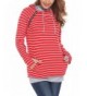 Womens Double Sweatshirt Pockets Pullover