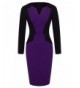 HOMEYEE Womens Elegant Cocktail Bodycon