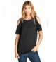 ReneeC Womens Cutout Shoulder Natural