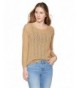 True Angel Womens Pointelle Pullover