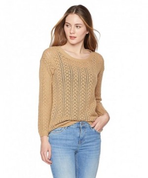 True Angel Womens Pointelle Pullover