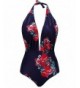 Tempt Me Fashioned Neckline Swimsuits