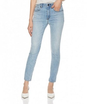 HALE Womens Skinny Cropped Ginger