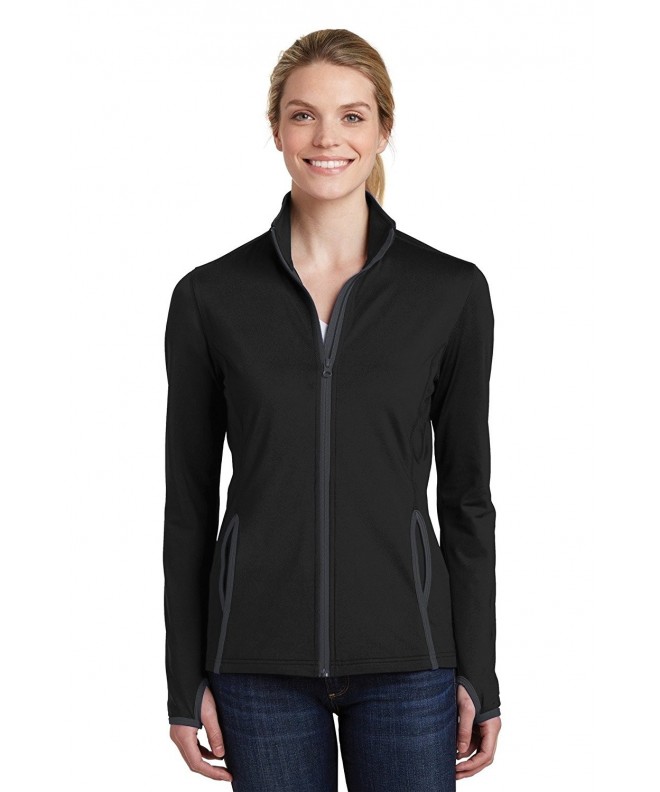 Sport Tek Sport Wick Contrast Full Zip LST853