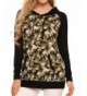 Soteer Womens Sleeve Camouflage Sweatshirt