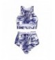 Waist Print Bikini Swimsuits Printing