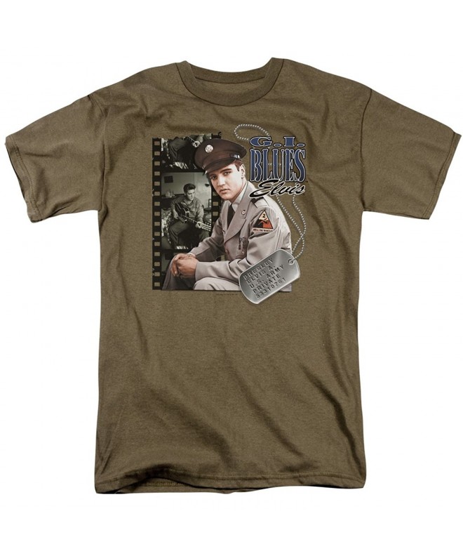 Elvis Presley Blues Adult T Shirt