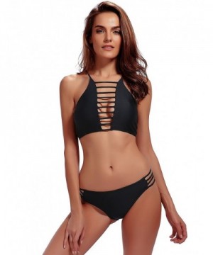 Bikinis Bathing Strappy Padding Swimsuit