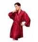 Sipaya Kimono Oblique V Neck Burgundy