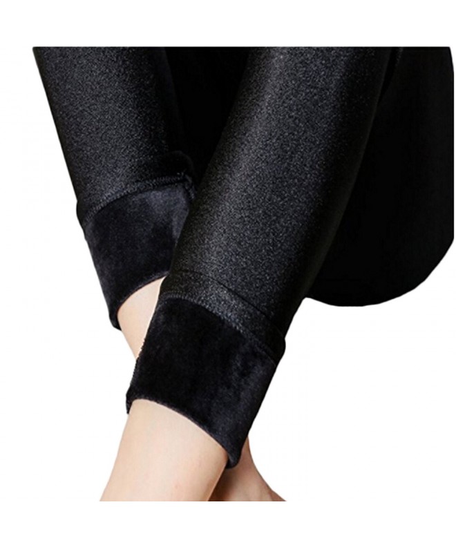black thick legging trousers