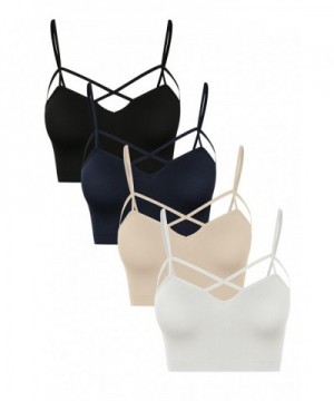 WeSeeFashion Seamless Crisscross Strappy Bustier