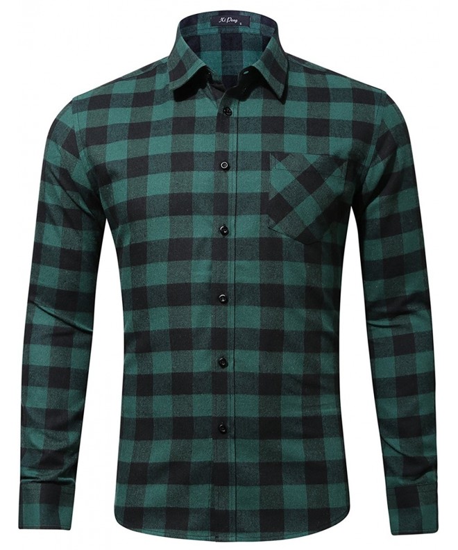 XI PENG Flannel Thermal Checkered