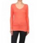 Bubble Womens Sleeve Solid V Neck