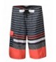 Hilor Shorts Boardshorts Striped Pattern