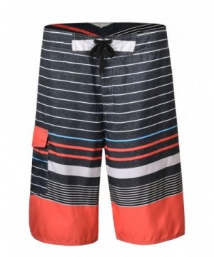 Hilor Shorts Boardshorts Striped Pattern