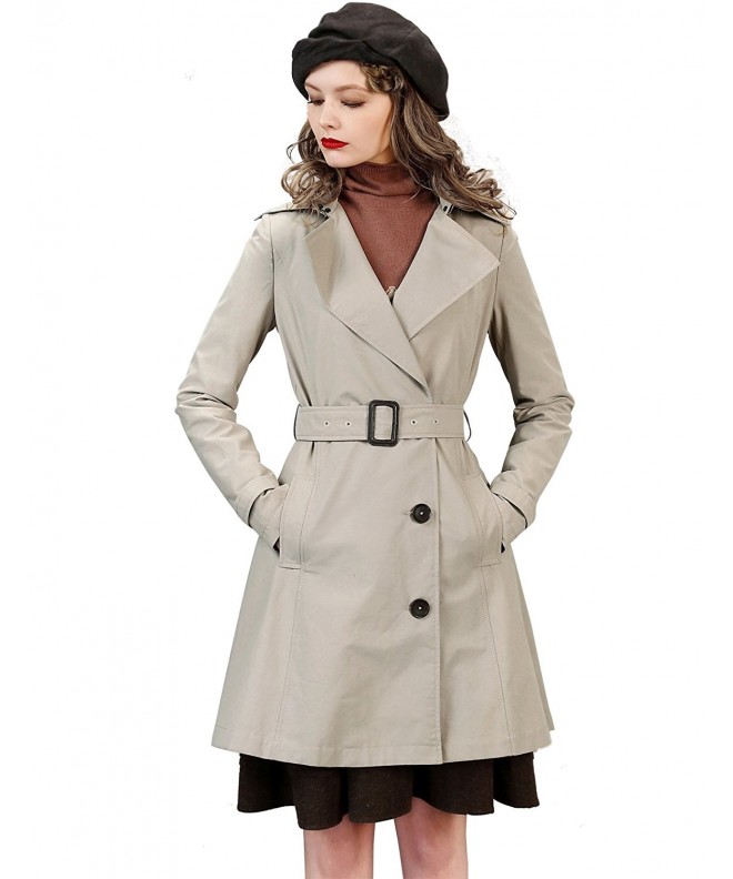 Artka Womens Fashion Trenchcoat Pockets