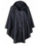 QZUnique Waterproof Packable Batwing Sleeved Raincoat
