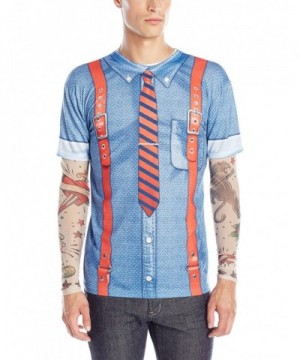 Faux Real Hipster Suspenders Sleeves