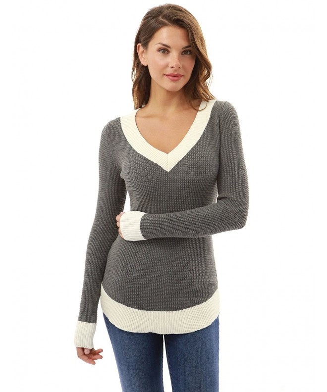 PattBoutik Womens Sleeve Curve Sweater