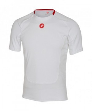 Castelli Prosecco Short Sleeve Baselayer White