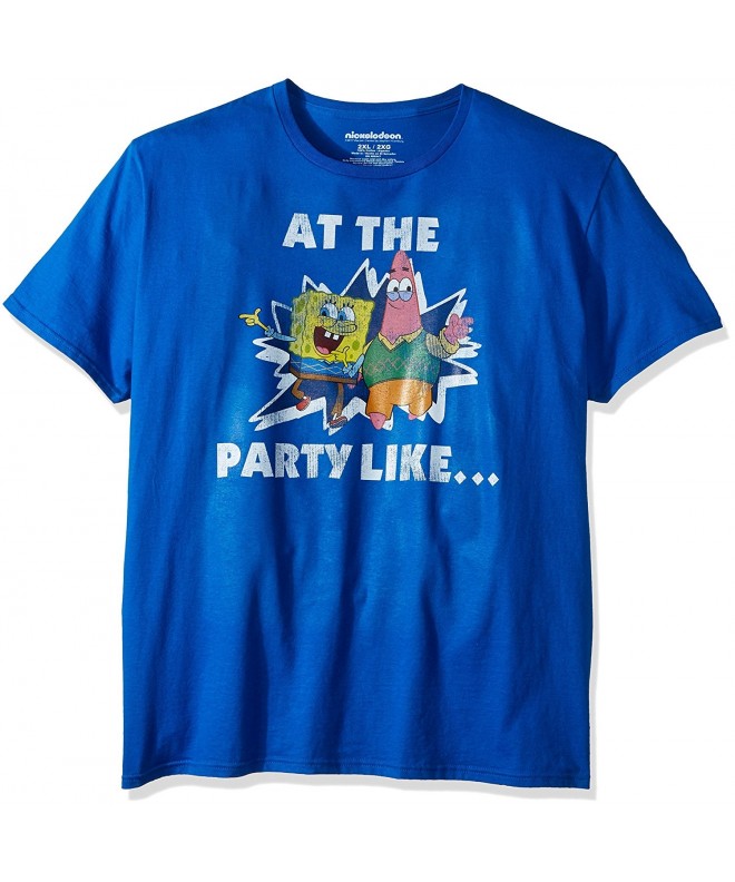 Nickelodeon Unisex Adults Spongebob Patrick T Shirt