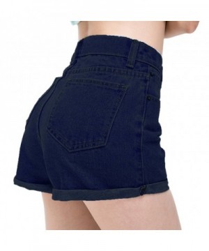 Womtop Summer Shorts Vintage Crimping